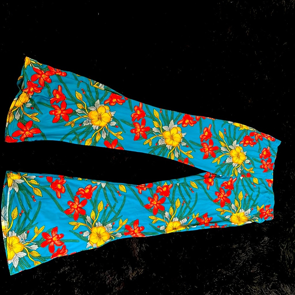 WIDE LEG “SAY WHAT ?” PANTS